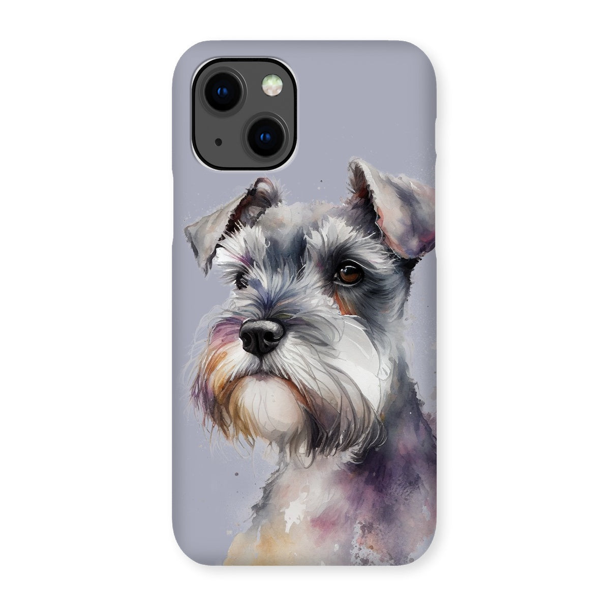 Miniature Schnauzer Snap Phone Case