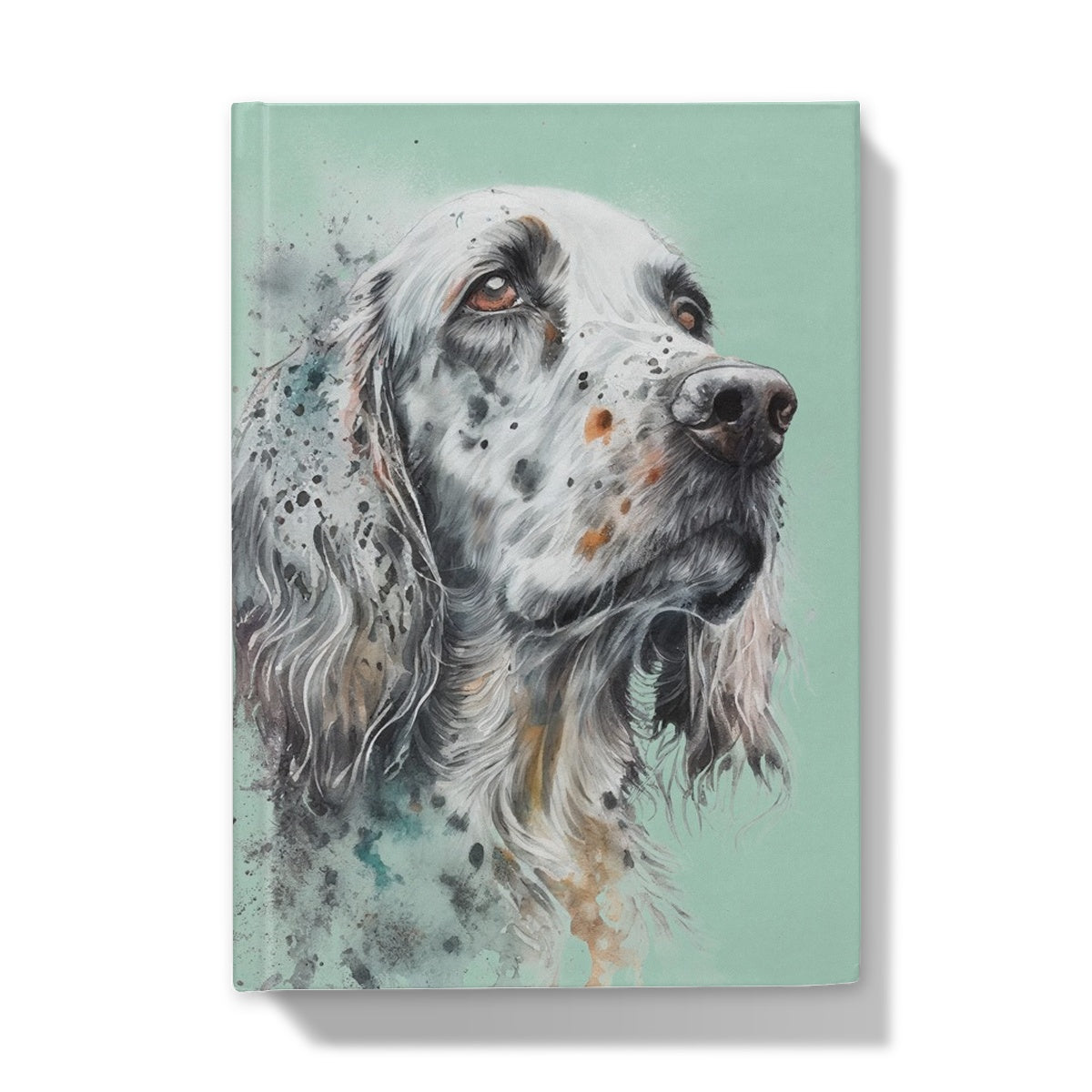 English Setter Hardback Journal