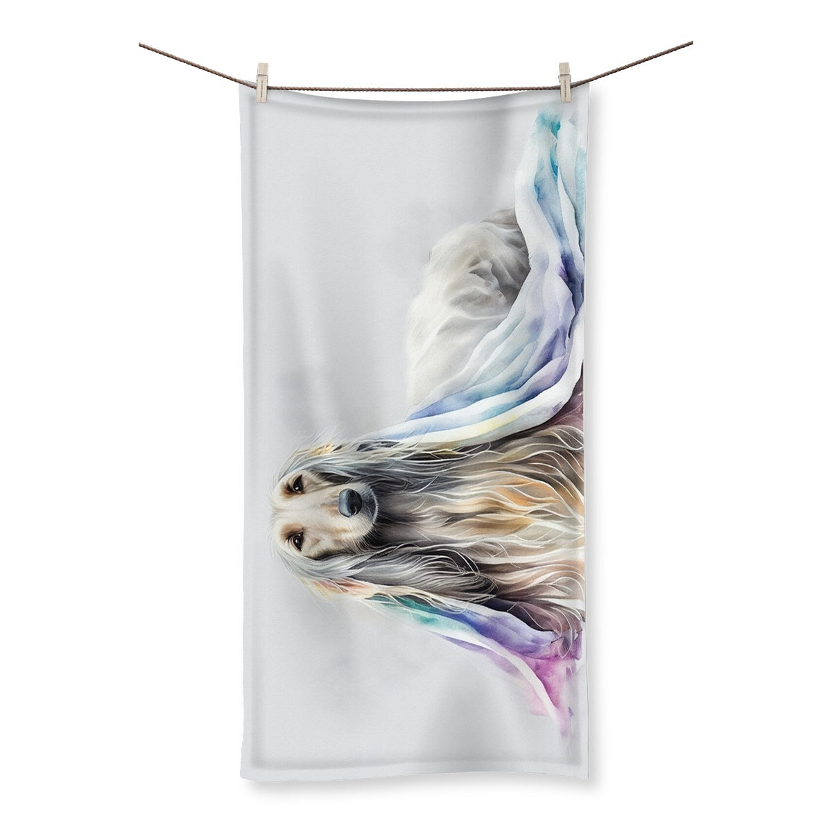 Afghan Hound Towel