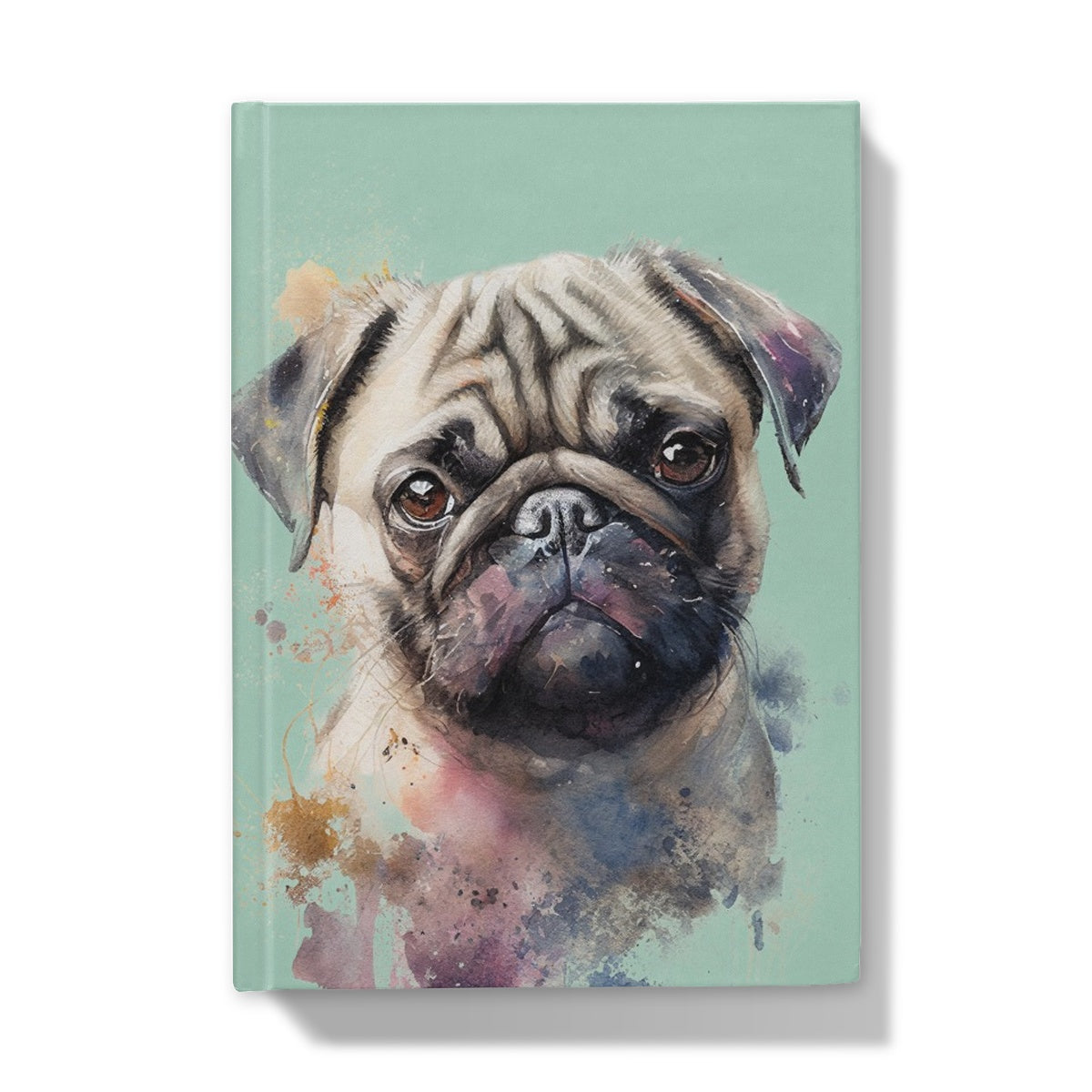 Pug Hardback Journal