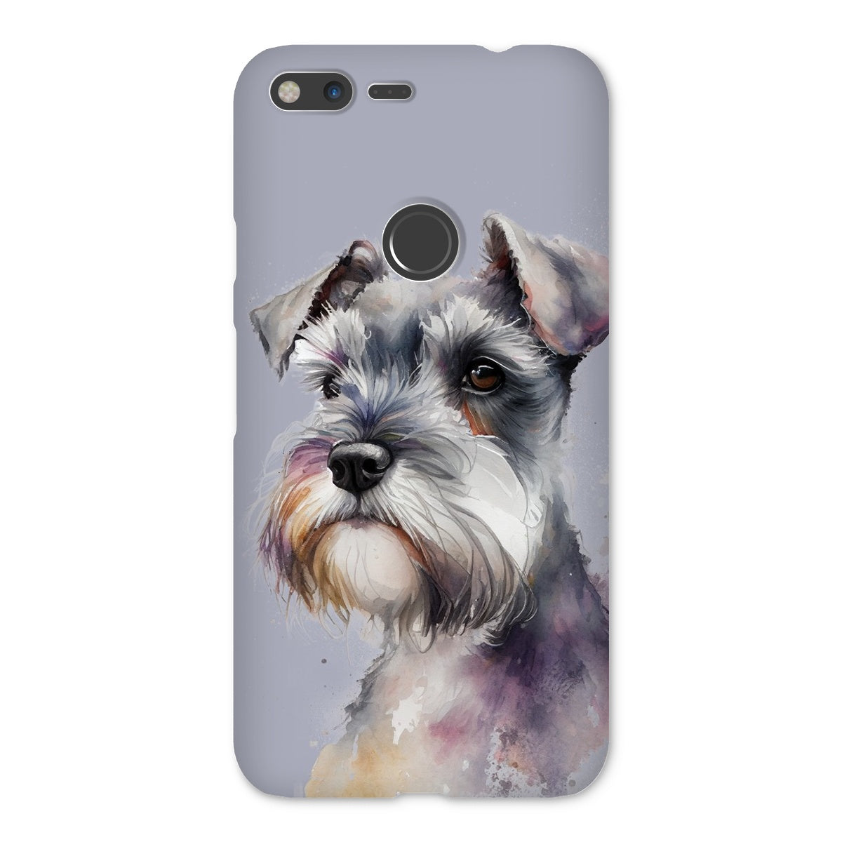 Miniature Schnauzer Snap Phone Case