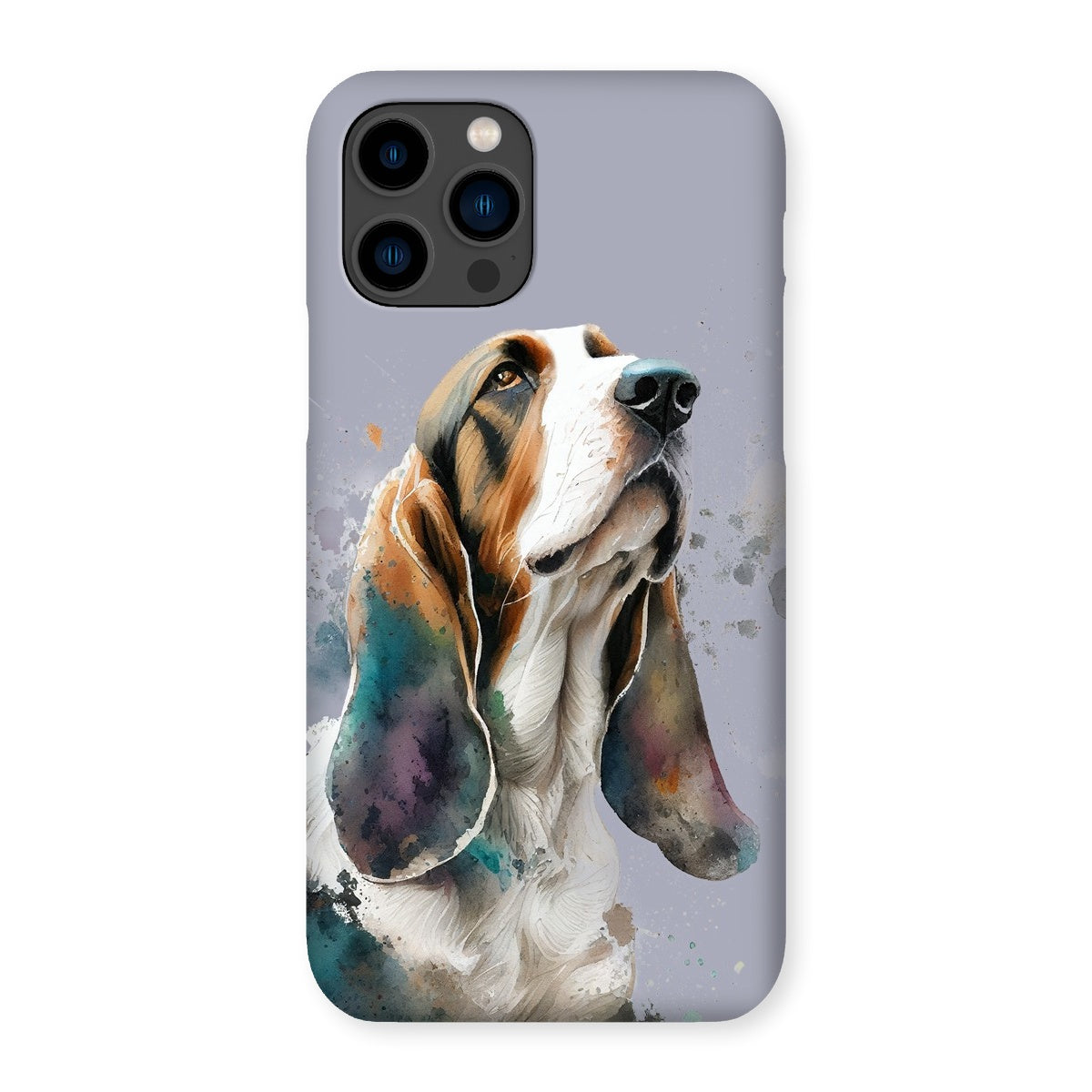 Basset Hound Snap Phone Case