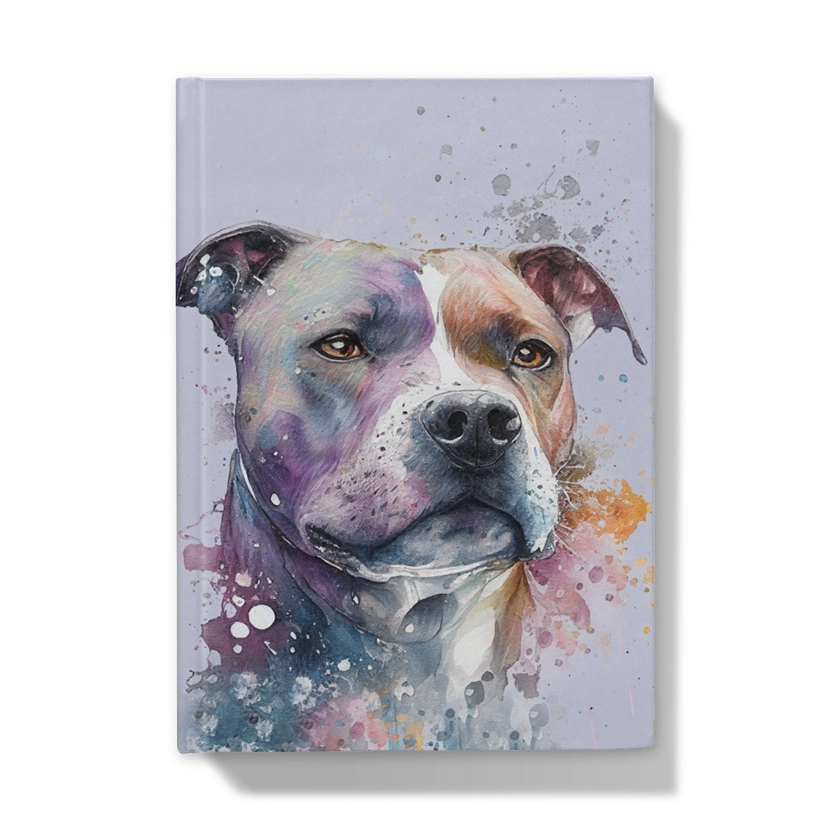 Staffordshire Bull Terrier Hardback Journal