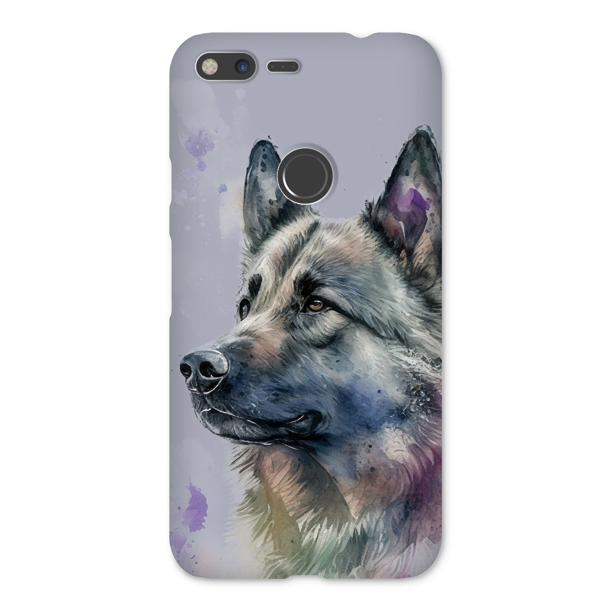 Norwegian Elkhound Snap Phone Case