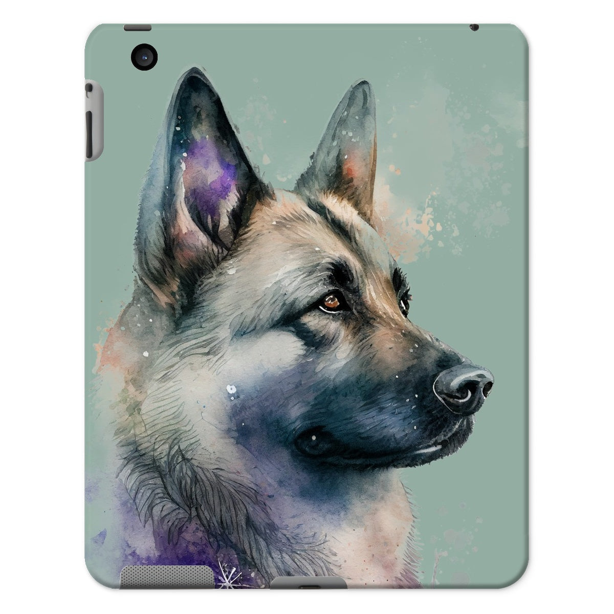 Norwegian Elkhound Tablet Cases