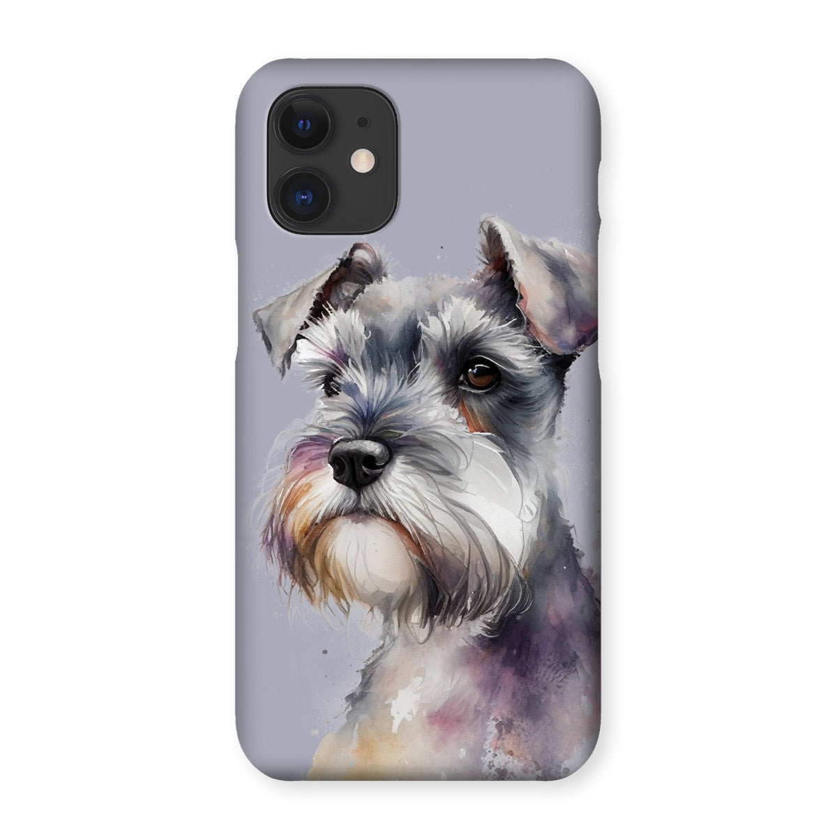 Miniature Schnauzer Snap Phone Case