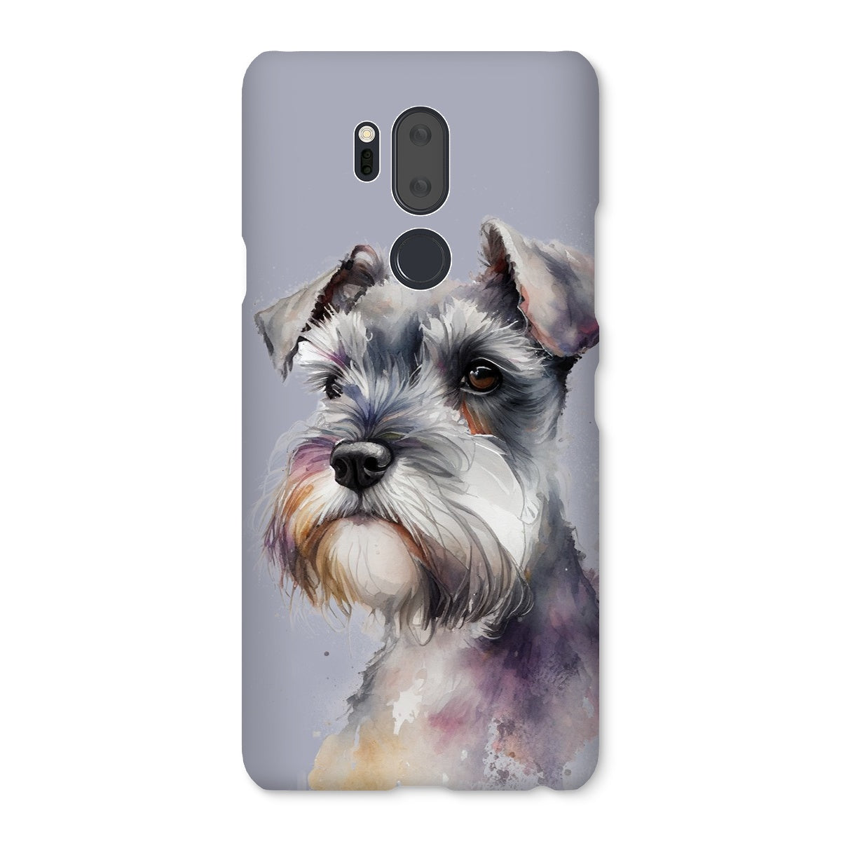 Miniature Schnauzer Snap Phone Case