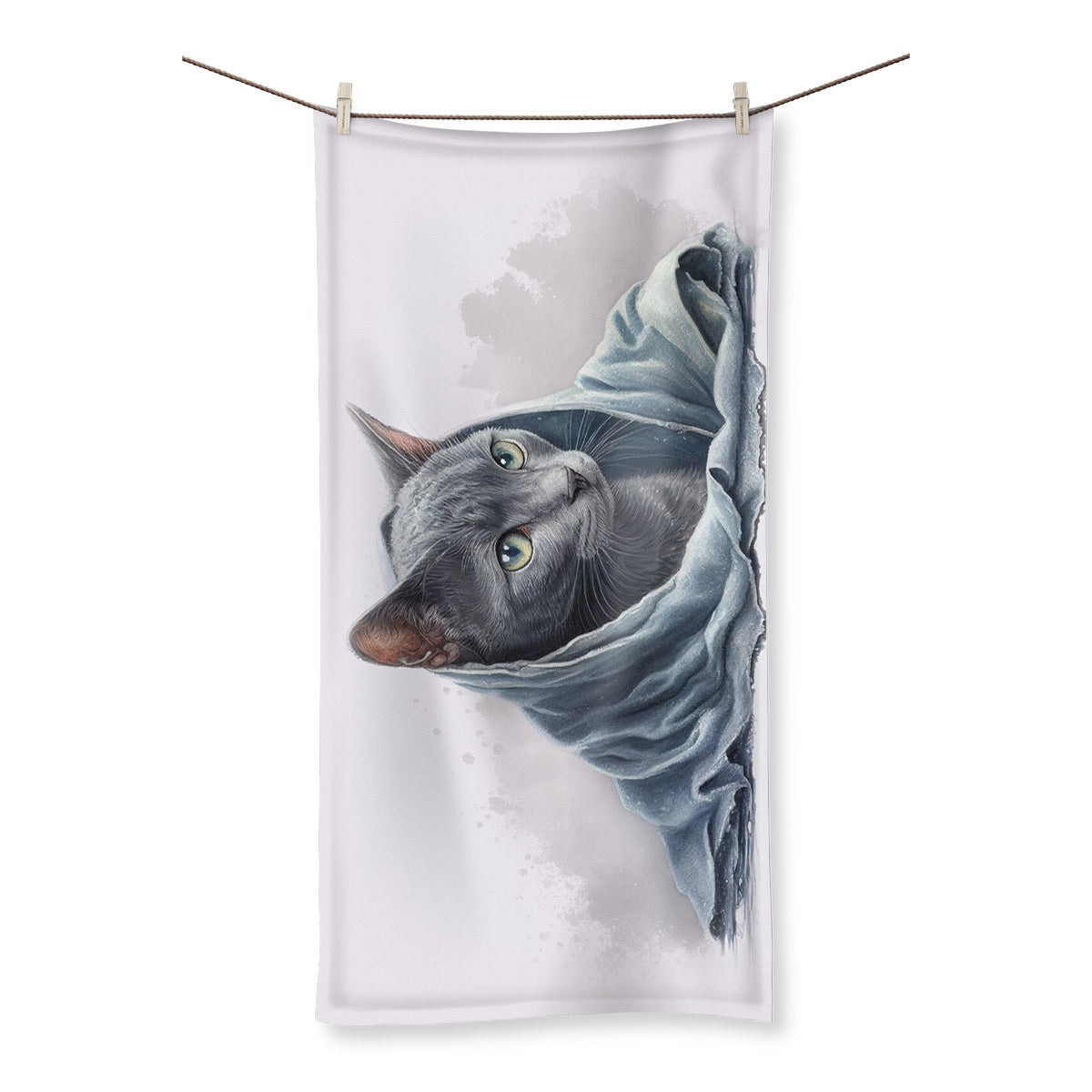 Russian Blue Towel