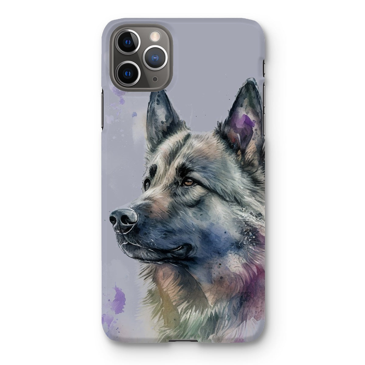 Norwegian Elkhound Snap Phone Case