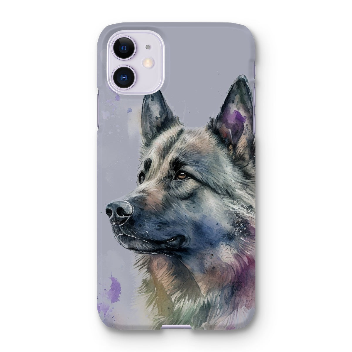 Norwegian Elkhound Snap Phone Case