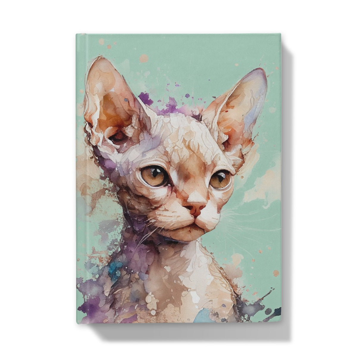 Devon Rex Hardback Journal