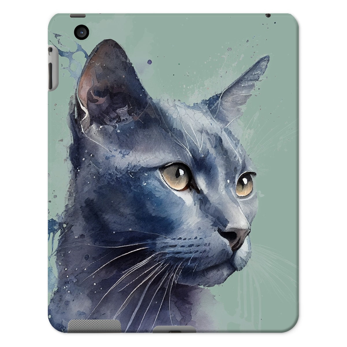 Russian Blue Tablet Cases