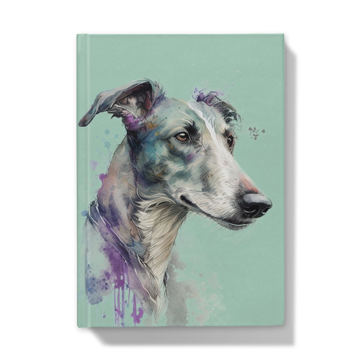 Rough Coat Lurcher Hardback Journal