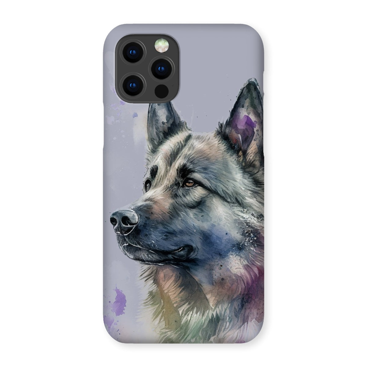 Norwegian Elkhound Snap Phone Case