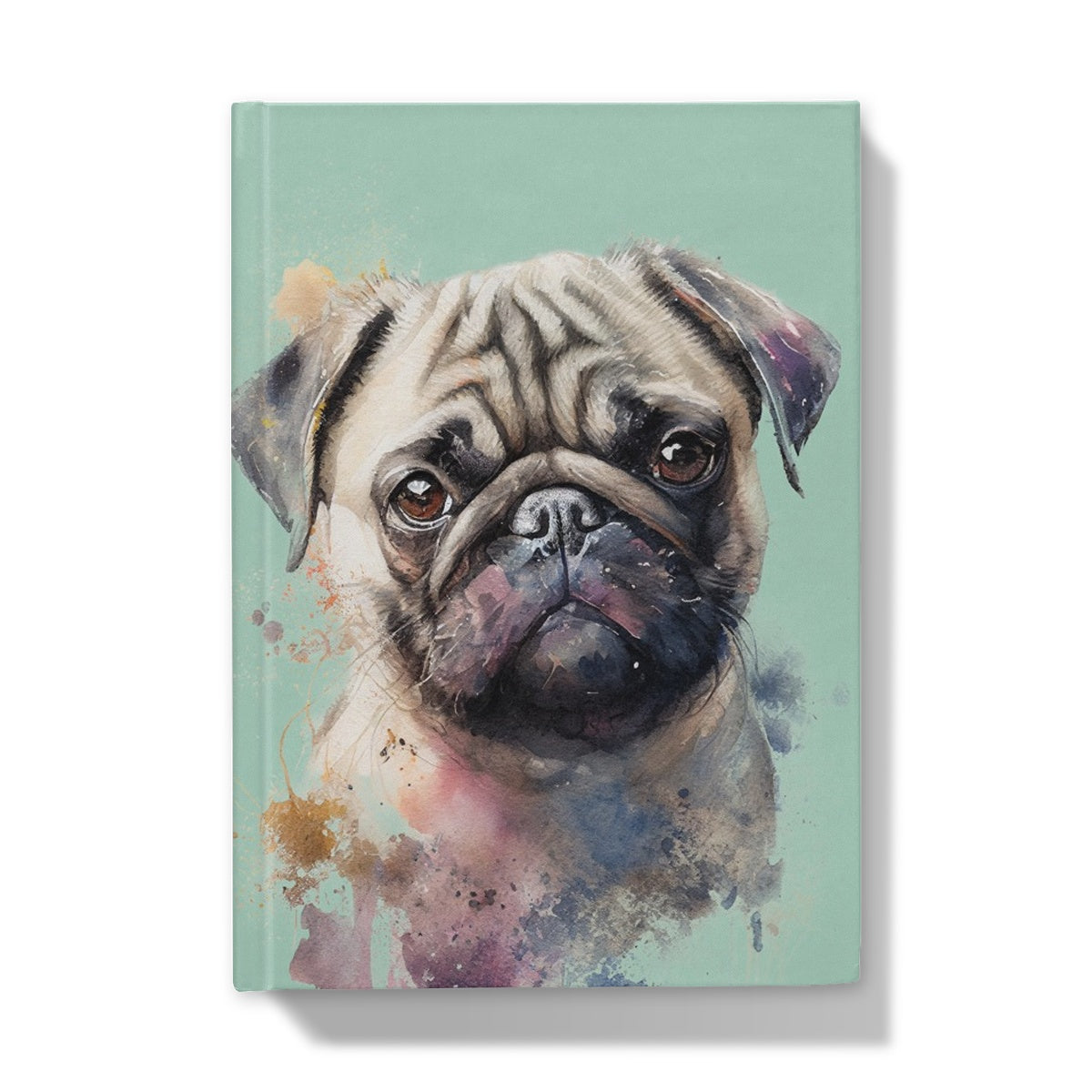 Pug Hardback Journal