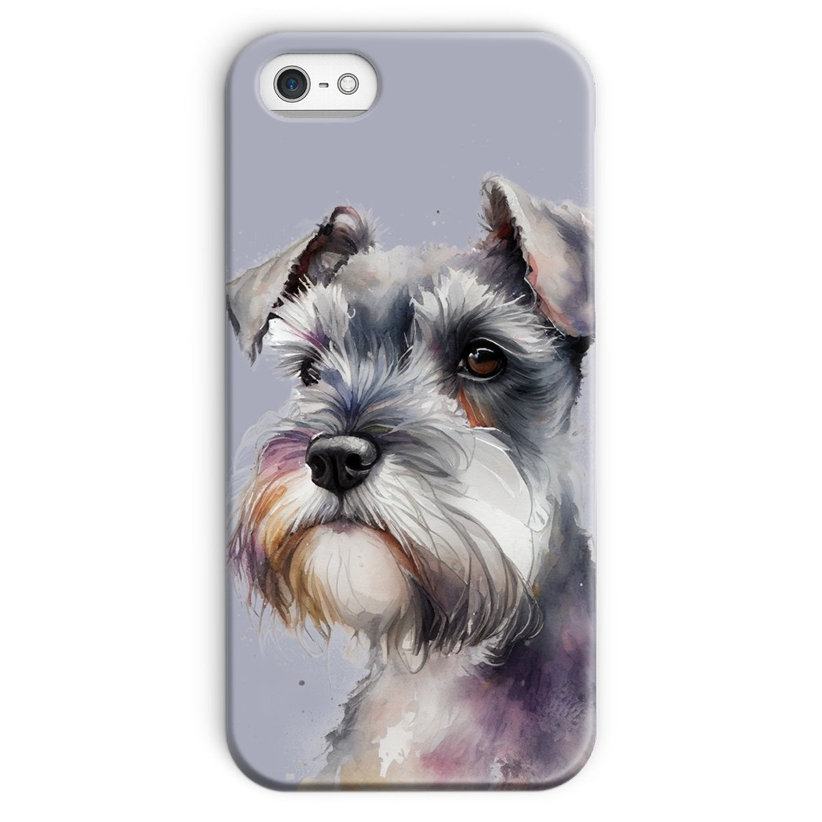 Miniature Schnauzer Snap Phone Case