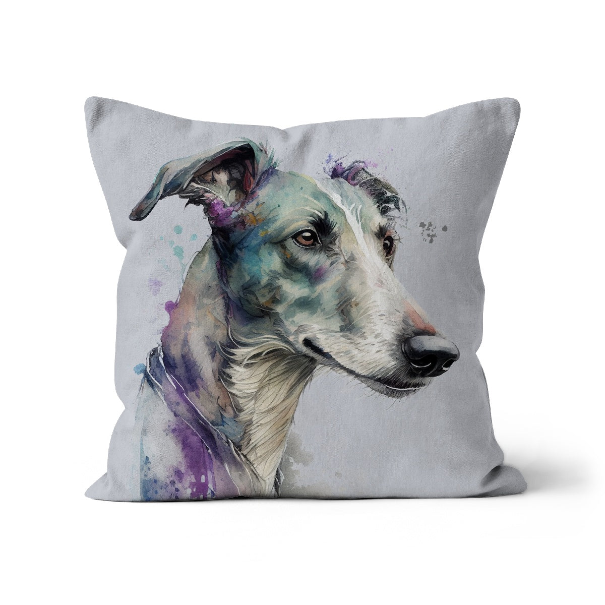 Rough Coat Lurcher Cushion