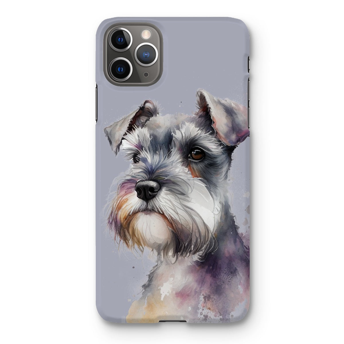 Miniature Schnauzer Snap Phone Case