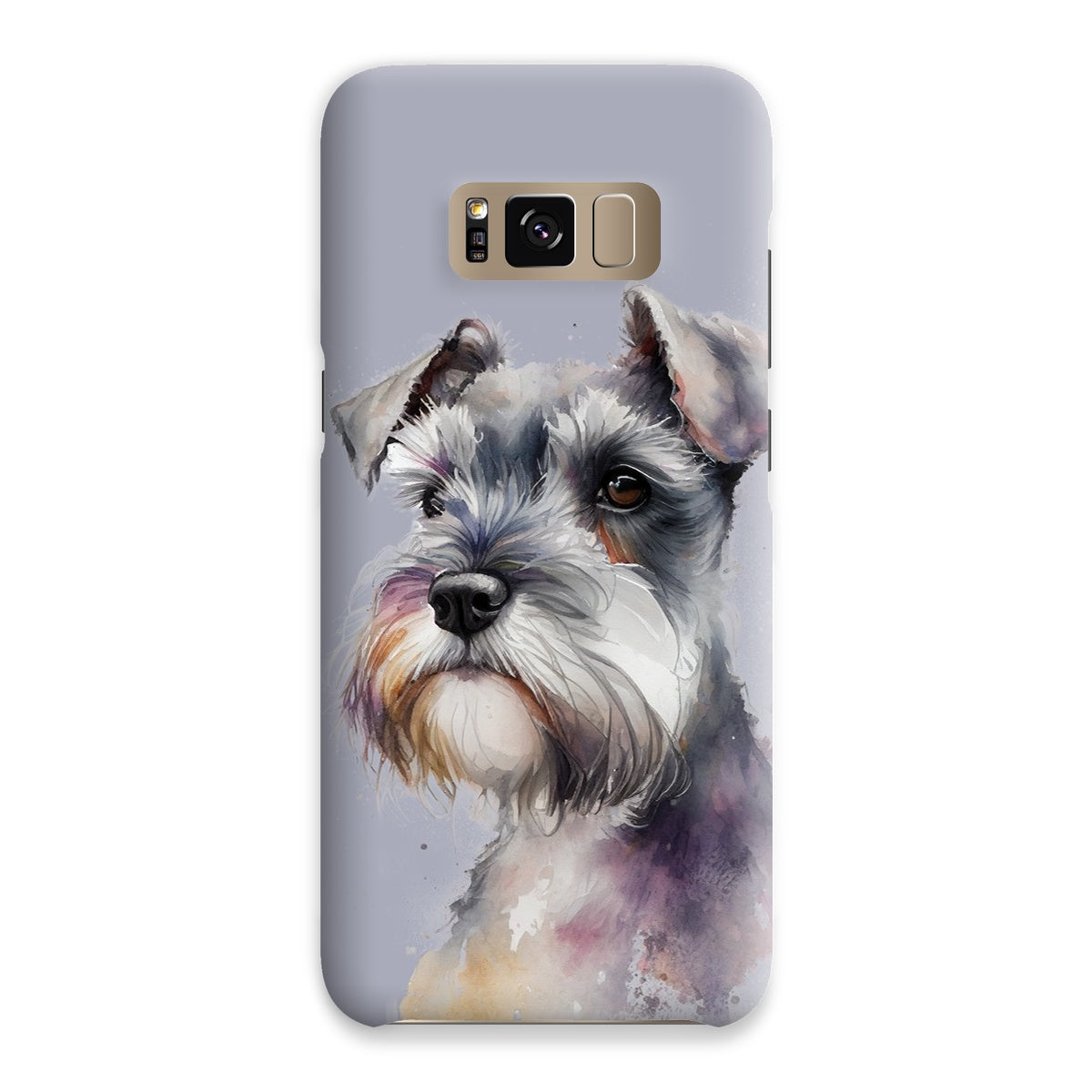 Miniature Schnauzer Snap Phone Case