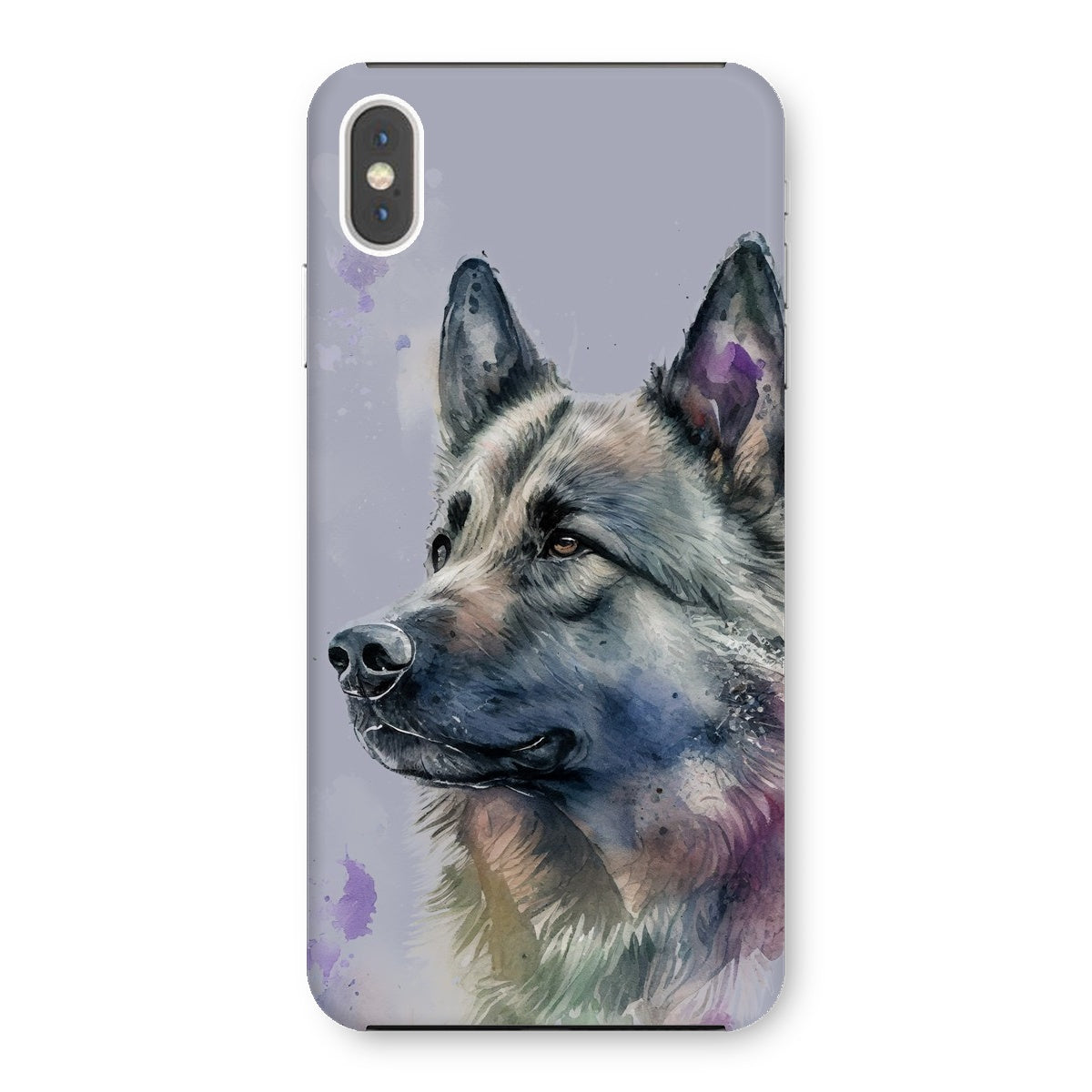 Norwegian Elkhound Snap Phone Case