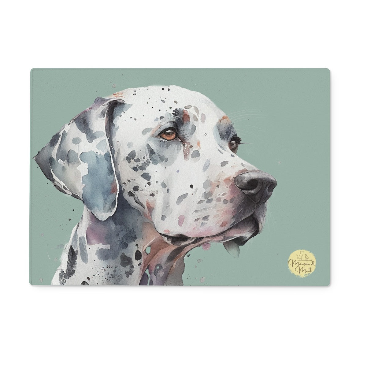 Dalmation Glass Chopping Board