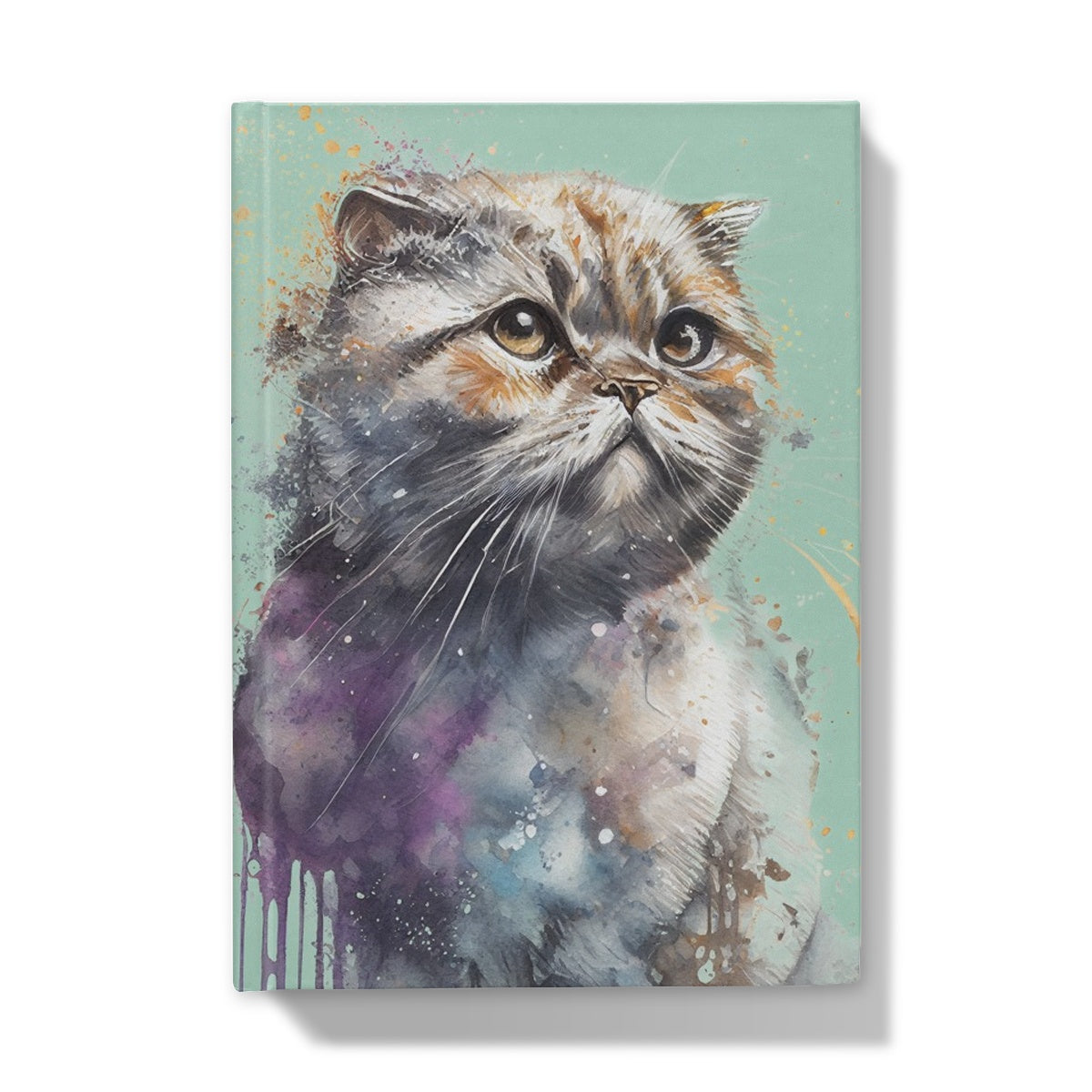 Scottish Fold Hardback Journal