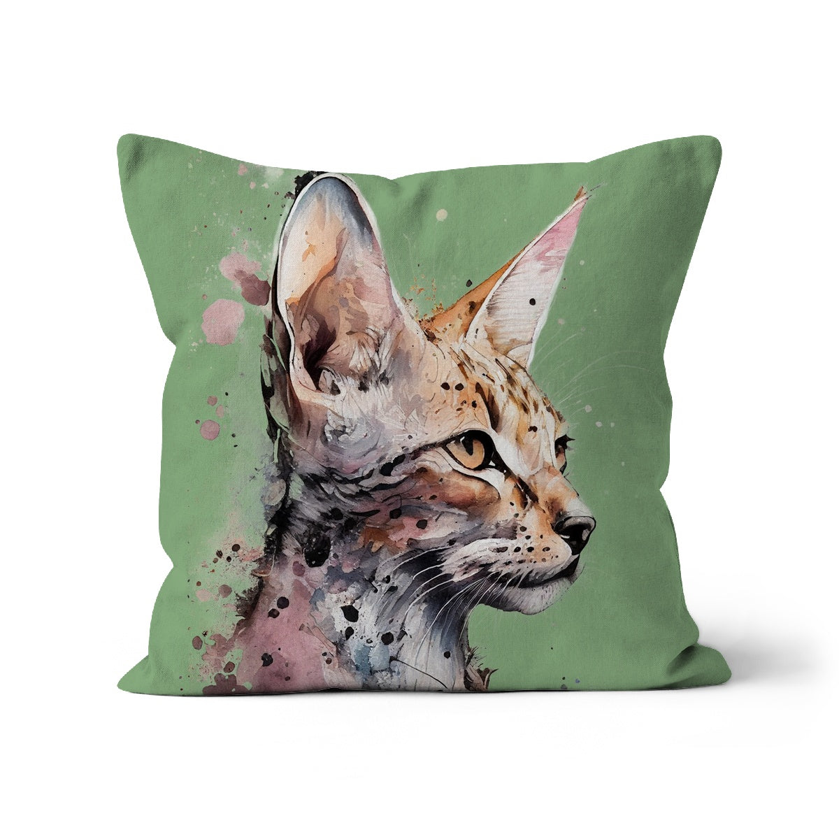 Savannah Cat Cushion