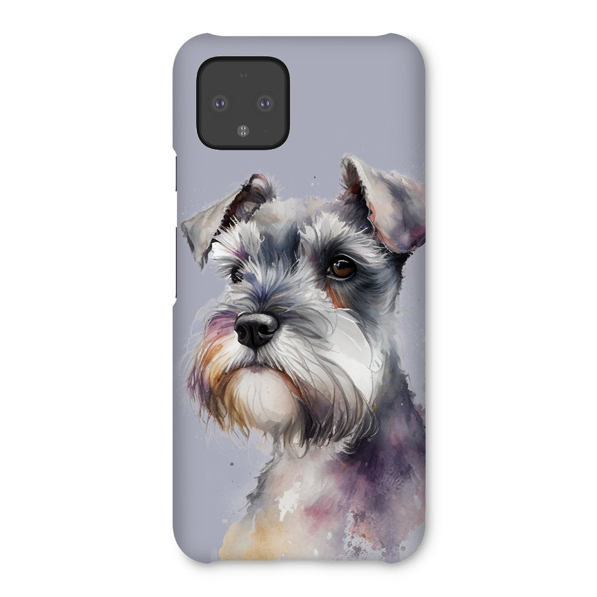 Miniature Schnauzer Snap Phone Case