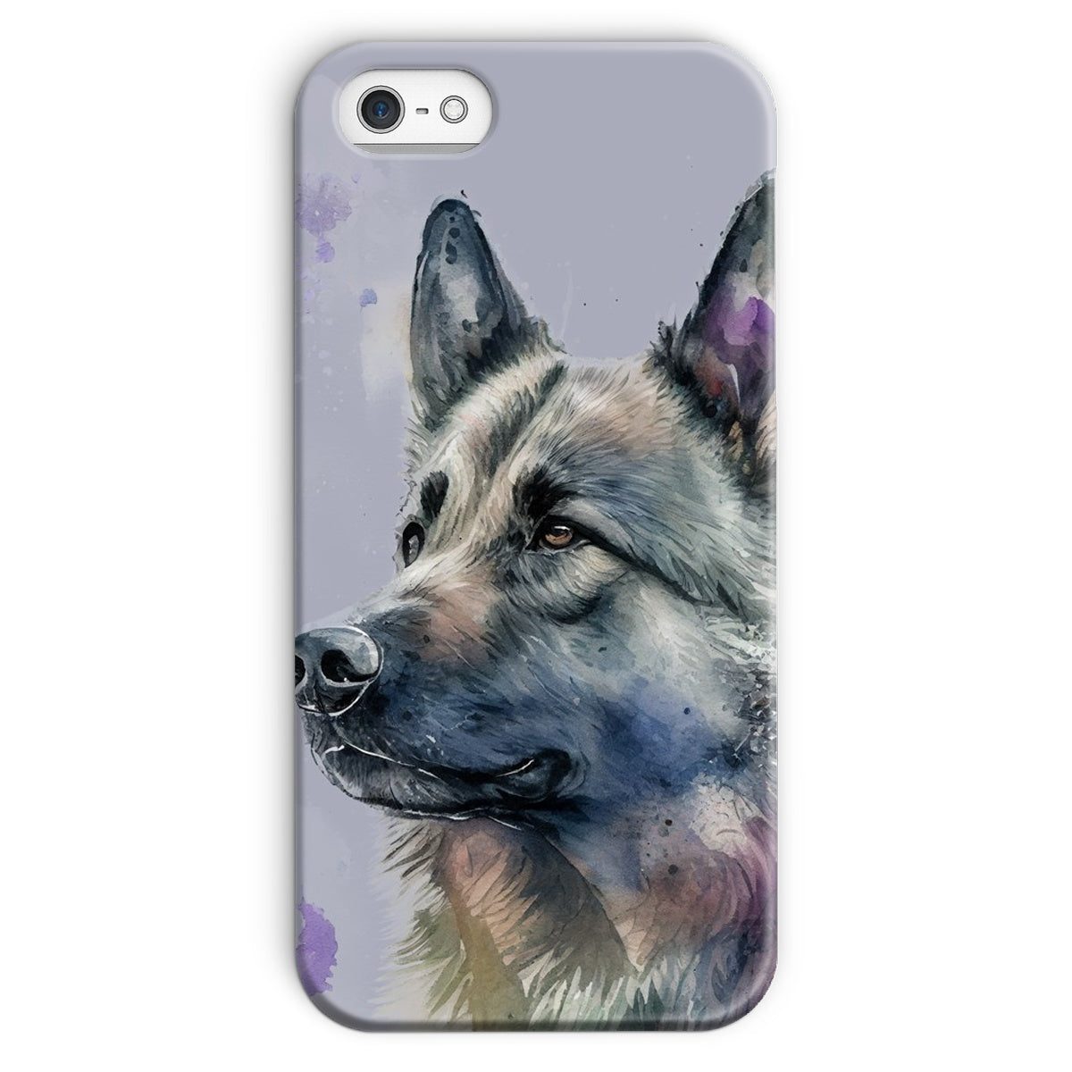 Norwegian Elkhound Snap Phone Case