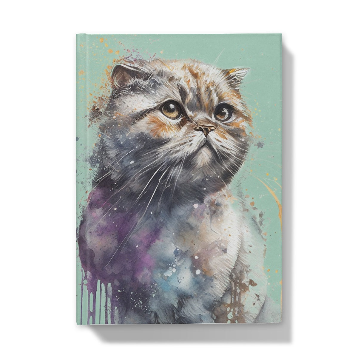 Scottish Fold Hardback Journal