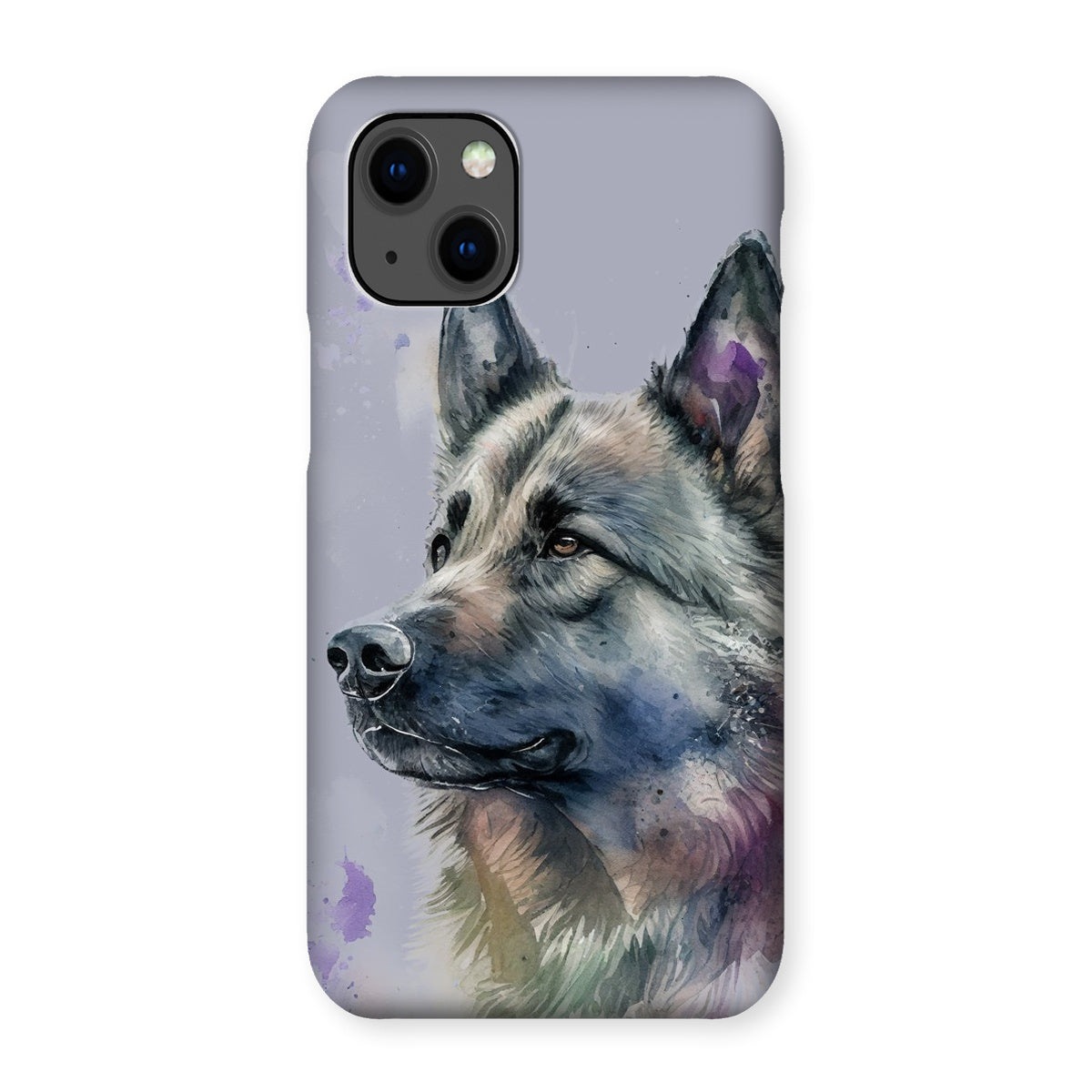 Norwegian Elkhound Snap Phone Case