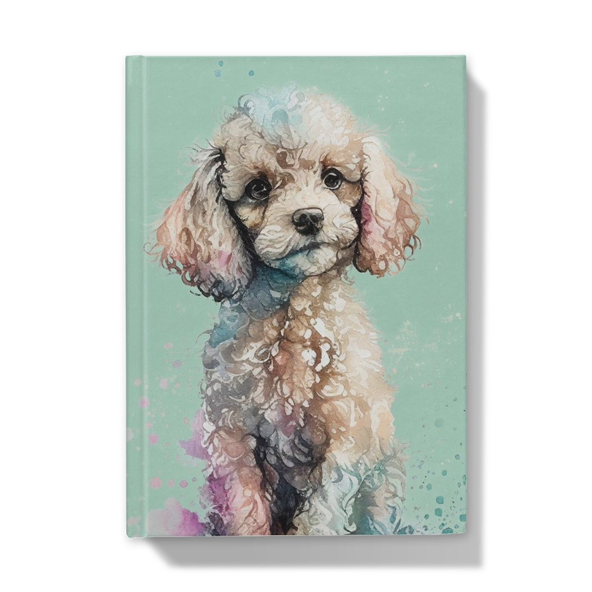 Toy Poodle Hardback Journal