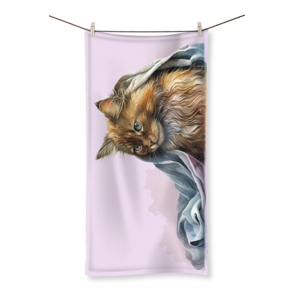 Somali Cat Towel