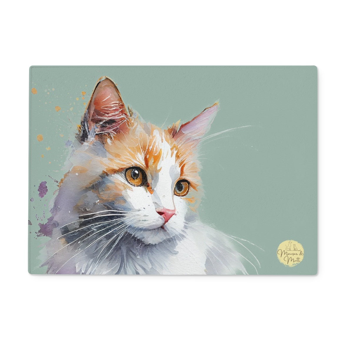 Turkish Van Glass Chopping Board