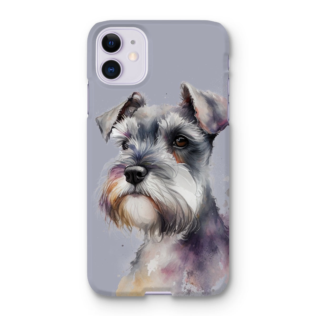 Miniature Schnauzer Snap Phone Case