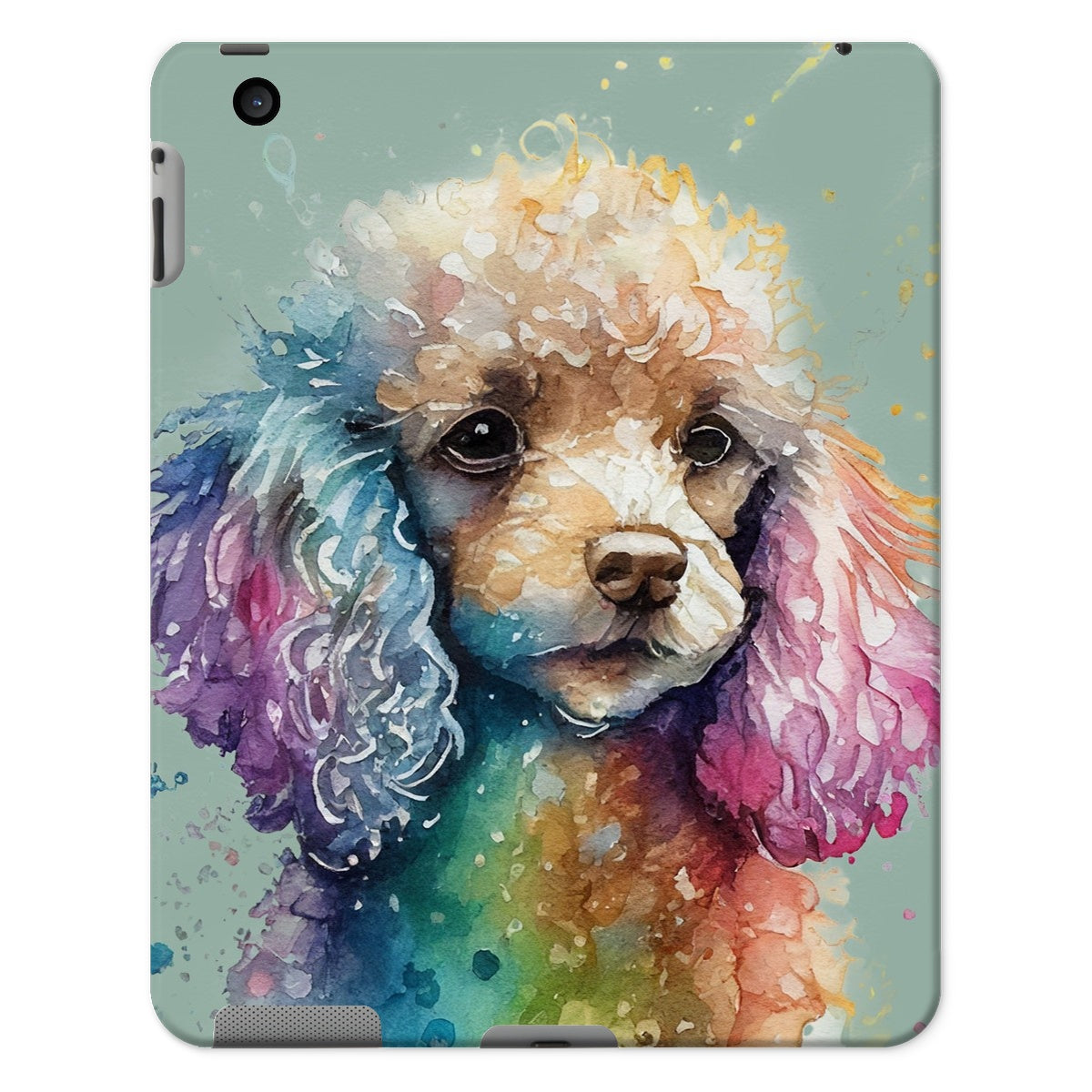 Miniature Poodle Tablet Cases