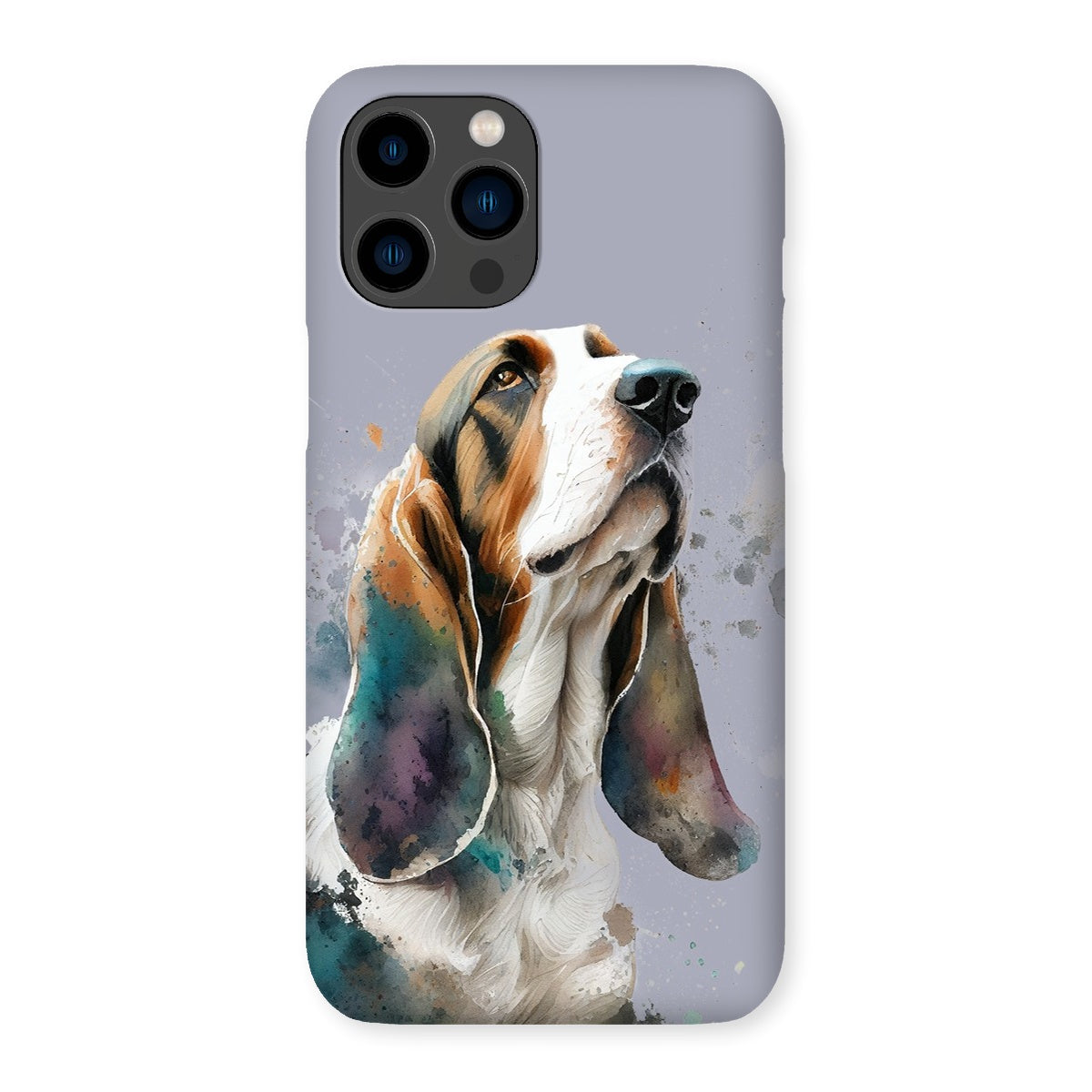 Basset Hound Snap Phone Case