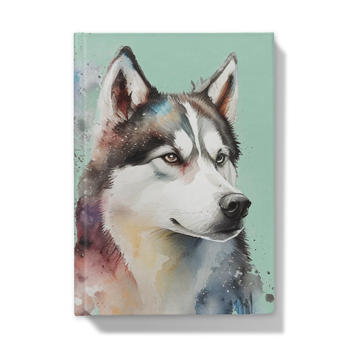 Siberian Husky Hardback Journal