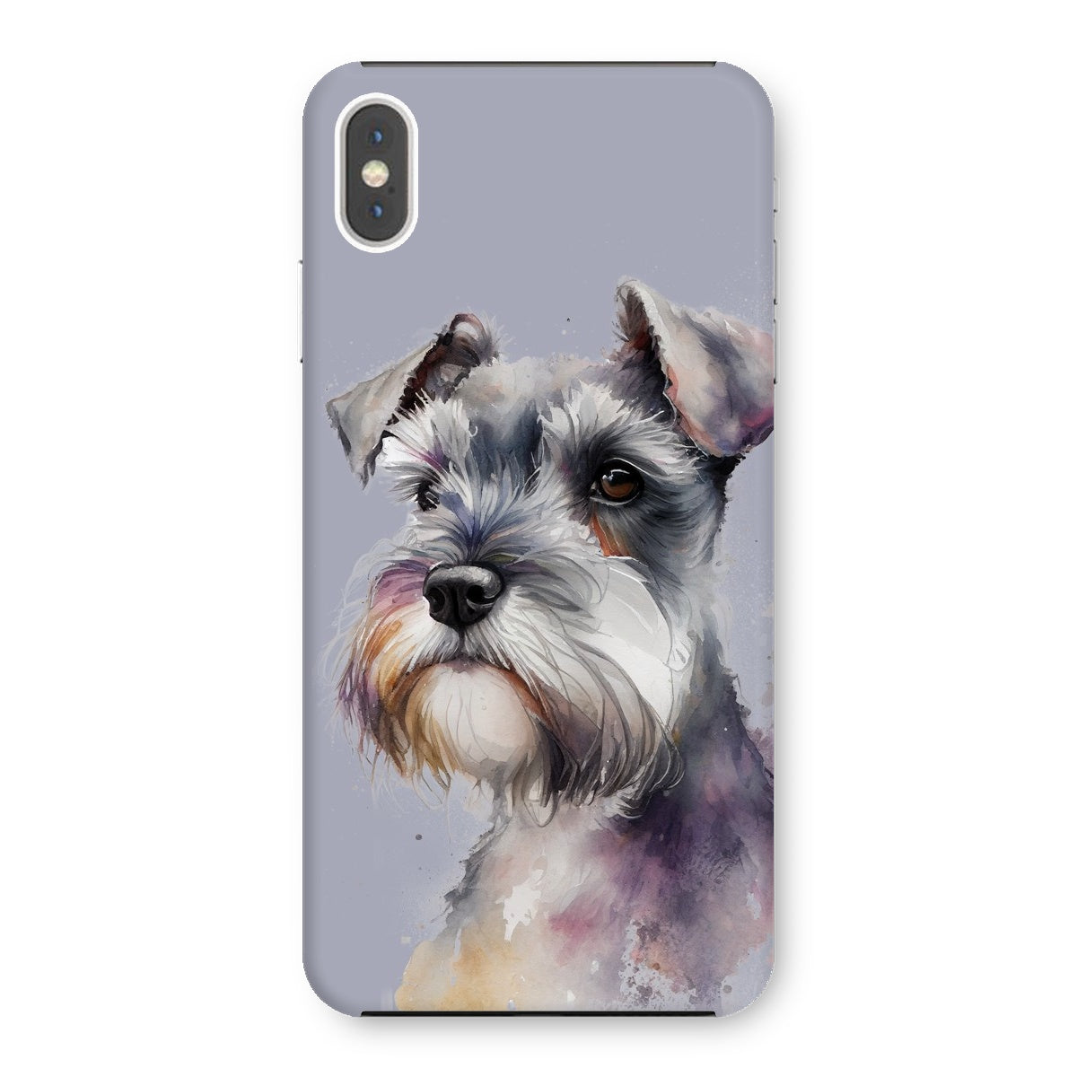 Miniature Schnauzer Snap Phone Case