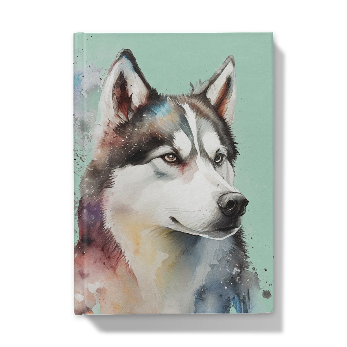 Siberian Husky Hardback Journal