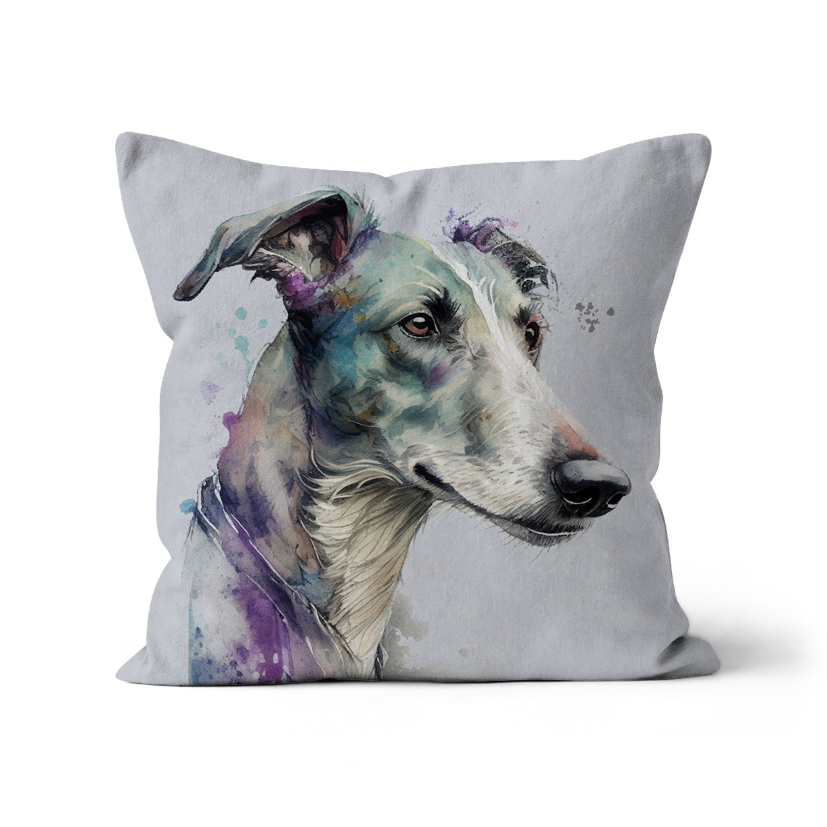 Rough Coat Lurcher Cushion