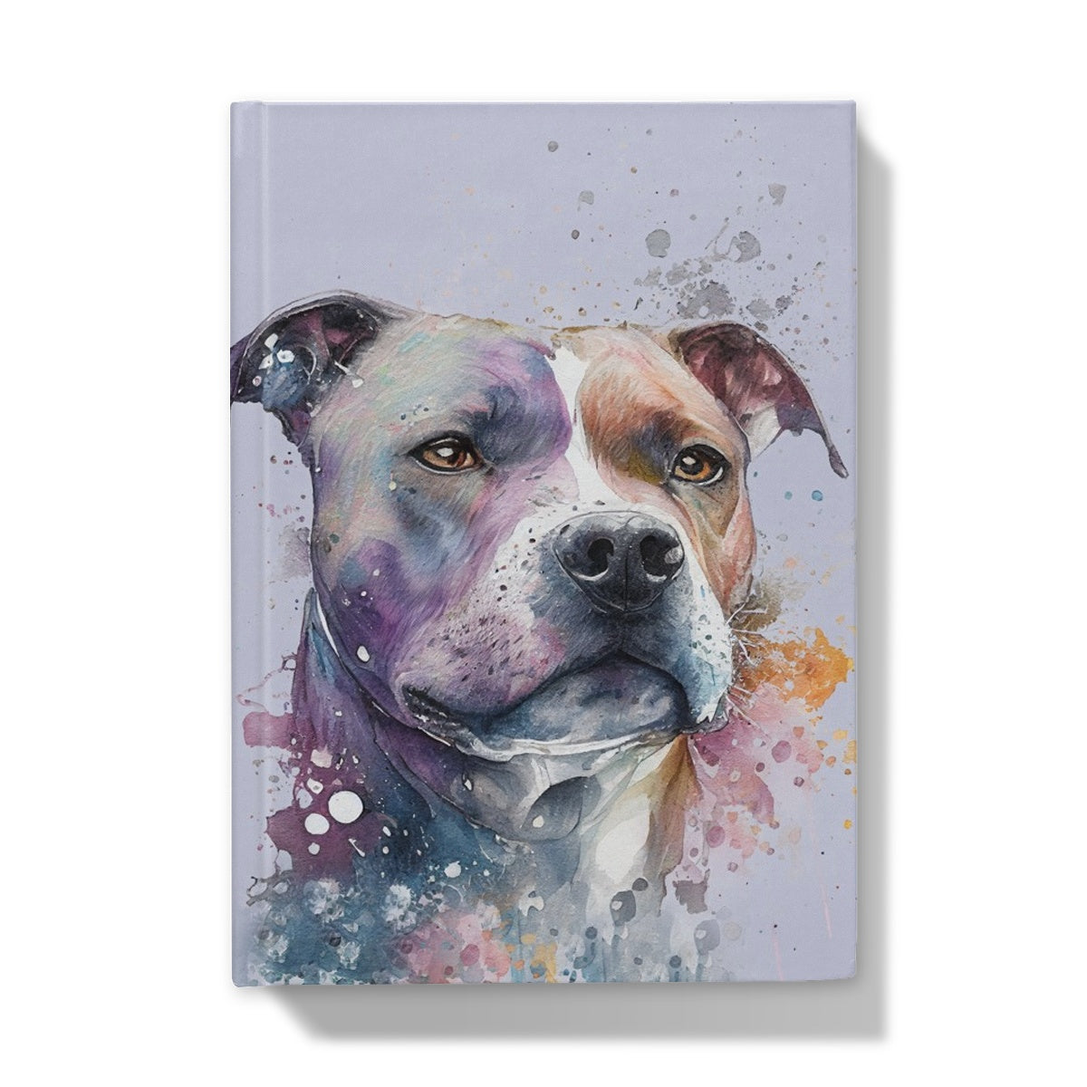 Staffordshire Bull Terrier Hardback Journal