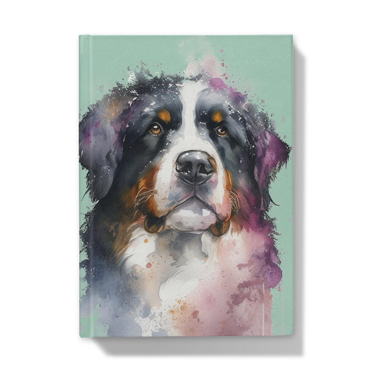 Bernese Mountain Dog Hardback Journal